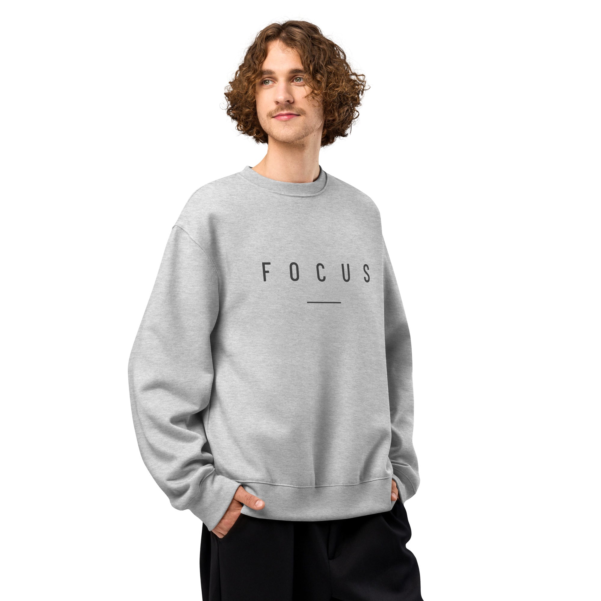 F O C U S - Oversized Heavyweight Sweatshirt